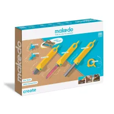 MakeDo Create Kit – Σετ Κατασκευαστικών Εργαλείων 260 τεμαχίων