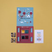 Londji Bam! Create Your Animals - Δημιουργικό Παιχνίδι Σφραγίδων & Ζώων
