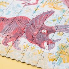 Londji Discover the Dinosaurs – Παζλ Παρατήρησης με Μεγεθυντικούς Φακούς (200 τεμ.)