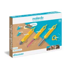 Makedo Discover Kit – Σετ Κατασκευαστικών Εργαλείων 126 τεμαχίων