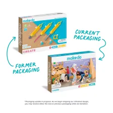 MakeDo Create Kit – Σετ Κατασκευαστικών Εργαλείων 260 τεμαχίων