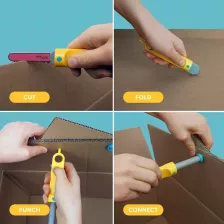 Makedo Invent Kit – Σετ Κατασκευαστικών Εργαλείων 360 τεμαχίων