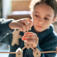 Mini Trigonos – Ξύλινο Παιχνίδι Κατασκευών (Μέγεθος L)