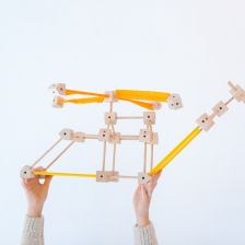 Mini Trigonos – Ξύλινο Παιχνίδι Κατασκευών (Μέγεθος L)