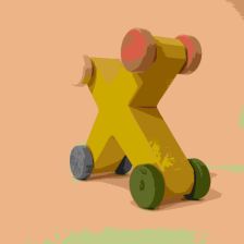 Toyto Cross Vehicle - Ξύλινο Όχημα Φαντασίας & Πειραματισμού