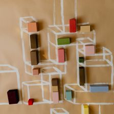Toyto Rectangles - Ξυλινα Τουβλακια Κατασκευης & Συνθεσης