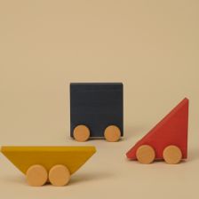 Toyto Trio Vehicle – Ξύλινο Σετ Οχημάτων