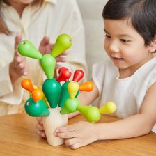 PlanToys Κάκτος Ισορροπίας - Ξύλινο Επιτραπέζιο Παιχνίδι Δεξιοτήτων