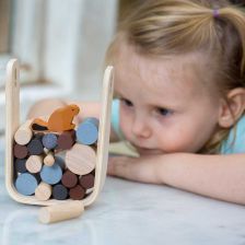 PlanToys Παιχνίδι Ισορροπίας με Κάστορα - Ξύλινο Επιτραπέζιο Δεξιοτήτων