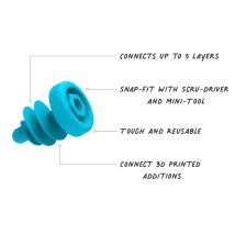 MakeDo Scru Combo 160 - Σετ Βιδών Σύνδεσης