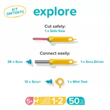 MakeDo Explore – Starter Kit Βασικό Σετ Εργαλείων Δημιουργίας