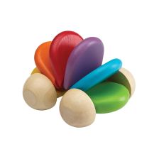 PlanToys Αυτοκινητάκι Μωρού - Ξύλινο Αισθητηριακό Παιχνίδι