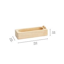 PlanToys Μπάνιο Classic - Ξύλινο Σετ Επίπλων για Κουκλόσπιτο