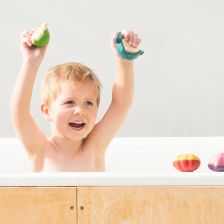 PlanToys Σετ Μπάνιου με Ζώα της Θάλασσας - Αισθητηριακό Παιχνίδι Νερού