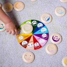 PlanToys Παιχνίδι Μνήμης με Συναισθήματα - Ξύλινο Εκπαιδευτικό Παιχνίδι