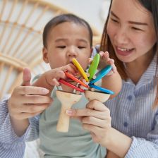 PlanToys Μουσικό Όργανο Κλικ-Κλακ - Ξύλινο Μουσικό Παιχνίδι