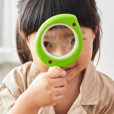 PlanToys Μεγεθυντικός Φακός Φύλλο - Ξύλινο Παιχνίδι Εξερεύνησης