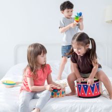 PlanToys Μουσικό Όργανο Κλικ-Κλακ - Ξύλινο Μουσικό Παιχνίδι