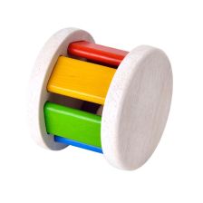 PlanToys Κύλινδρος - Ξύλινη Κουδουνίστρα Ρόλερ για Βρέφη