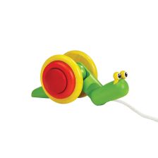 PlanToys Σαλιγκάρι – Ξύλινο Συρόμενο Παιχνίδι