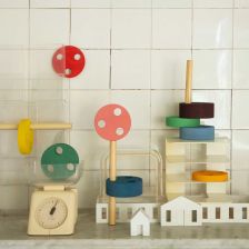 Toyto Round Stacking Tower - Ξυλινος Πυργος Στοιβαξης