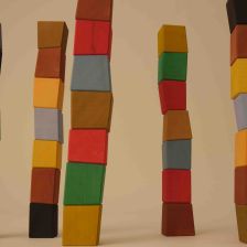 Toyto Oddy Cubes 2 - Ξύλινα Δημιουργικά Κυβάκια (42 τεμ.)
