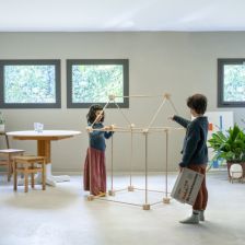 Big start - Trigonos Μεγάλη ξύλινη κατασκευή 27 τεμαχίων