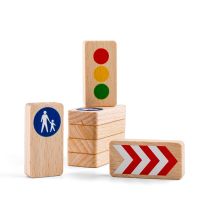 Waytoplay Traffic Signs - Ξύλινα Σήματα Κυκλοφορίας