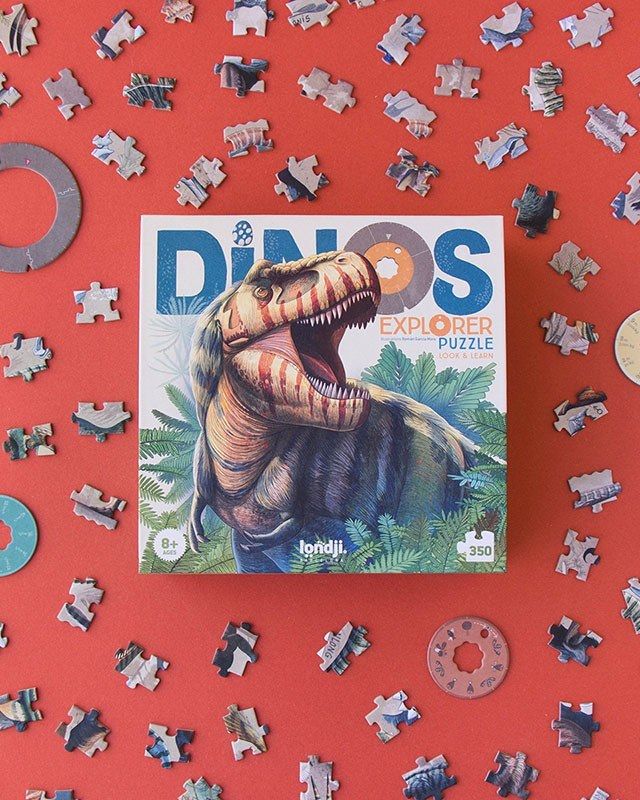 Londji Dinos Explorer - Παζλ Παρατήρησης & Ανακάλυψης (350 τεμ.)