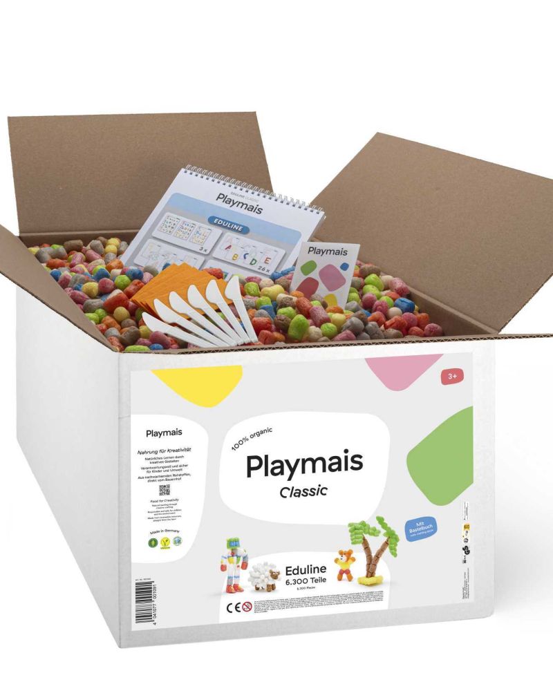 PlayMais Eduline 6300 – Δημιουργικό Υλικό Κατασκευών από Καλαμπόκι