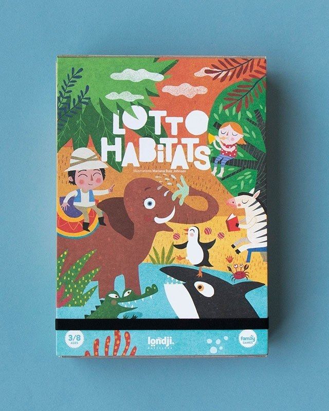 Londji Habitats – Παιχνίδι Αντιστοίχισης με Ζώα & Βιότοπους