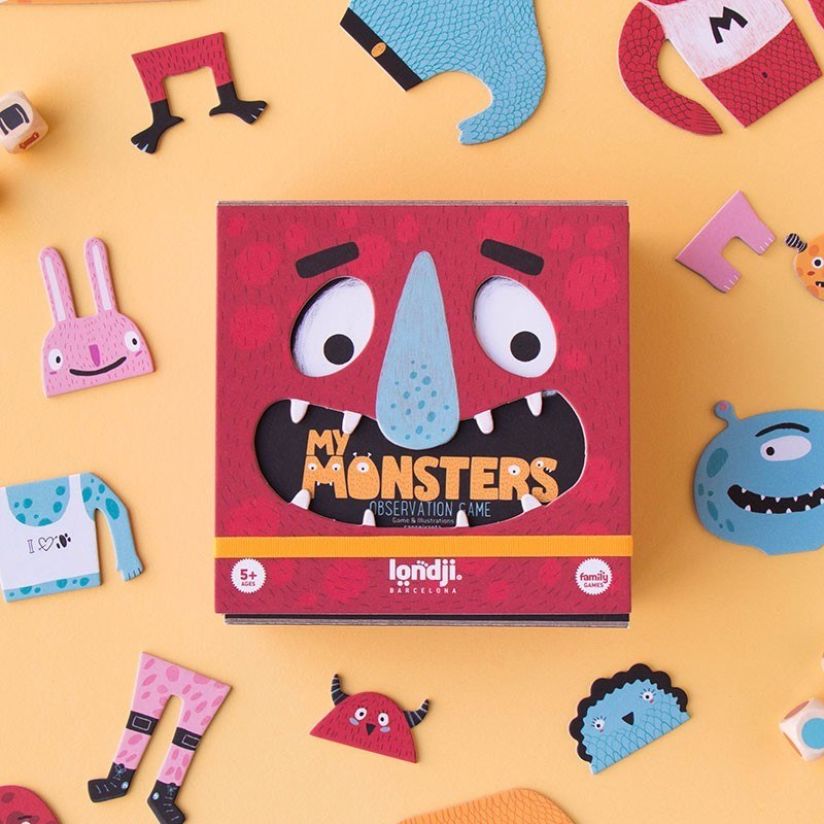 Londji My Monsters – Παιχνίδι Παρατήρησης & Ταχύτητας